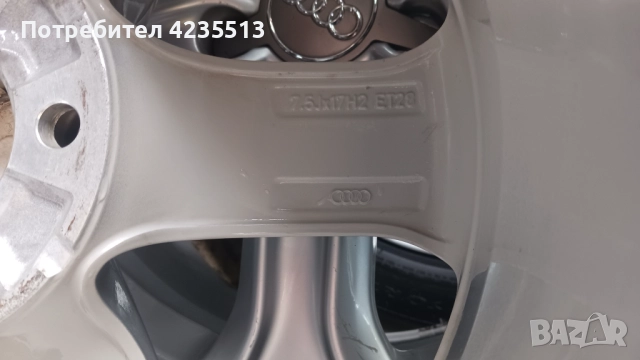 Джанти за ауди 17, снимка 5 - Гуми и джанти - 52262531