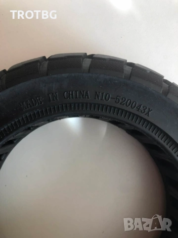Плътна гума 10×2.75-6.5 за KuKirin G2, снимка 3 - Други спортове - 53851473
