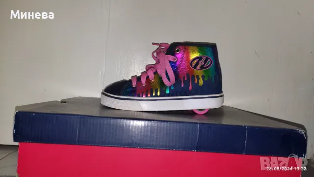 Обувки кецове с колелца HEELYS , снимка 5 - Детски обувки - 47050941