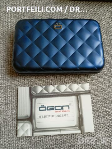 Дамско портмоне Ogon Quilted Button, Made in France, RFID защита, снимка 6 - Портфейли, портмонета - 46158216