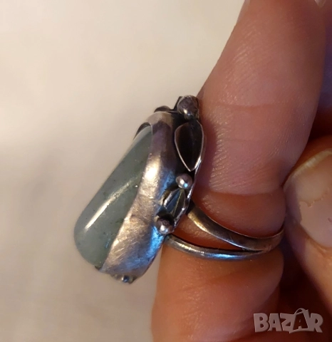 сребърен пръстен , снимка 4 - Пръстени - 51716455