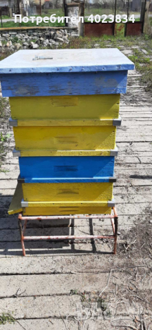 Продавам 9 броя пчелни кошери Дадан Блат 12 рамкови, снимка 4 - За пчели - 45072539
