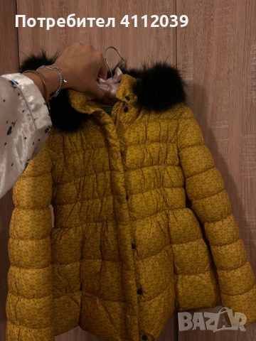 Детско момичешко яке Benetton, снимка 4 - Детски якета и елеци - 51880333