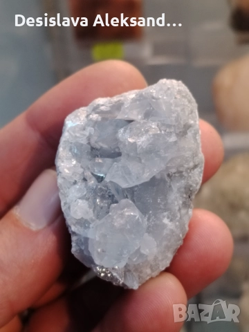 Целестин от Мадагаскар, много изгодно , снимка 2 - Колекции - 52255985