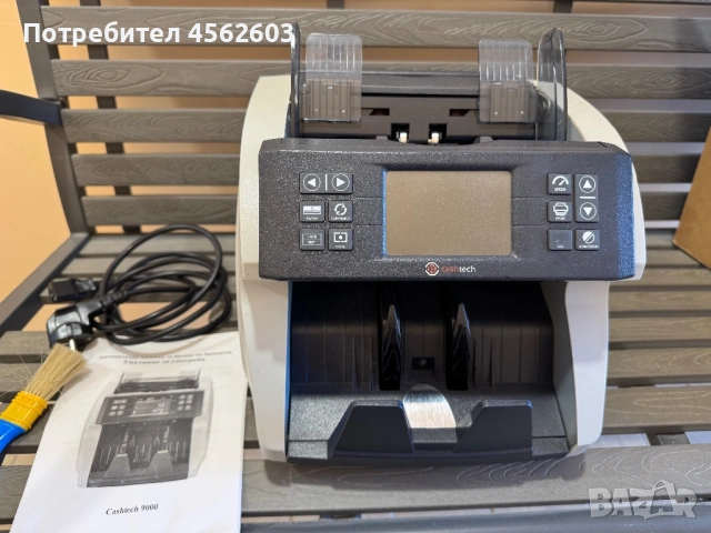 Машина за броене на пари Cashtech 9000, снимка 2 - Други машини и части - 53767576