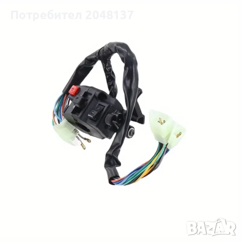 Ляв комбиниран превключвател (модул за управление на светлини). За ATV, мотоциклети и офроуд машини., снимка 4 - Аксесоари и консумативи - 51887285