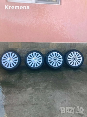 Джанти с гуми (4бр.), 17 цола за VW - 200 евро.