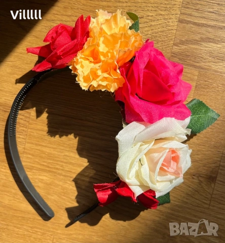 Венчета с цветя за лазаровд, снимка 5 - Колиета, медальони, синджири - 48058971