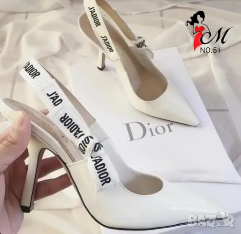 дамски обувки на ток christian dior , снимка 1 - Дамски обувки на ток - 49120901