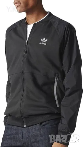 Оригинално мъжко горнище Adidas Originals SP LXE Knit TT Jacket, снимка 4 - Спортни дрехи, екипи - 49464496