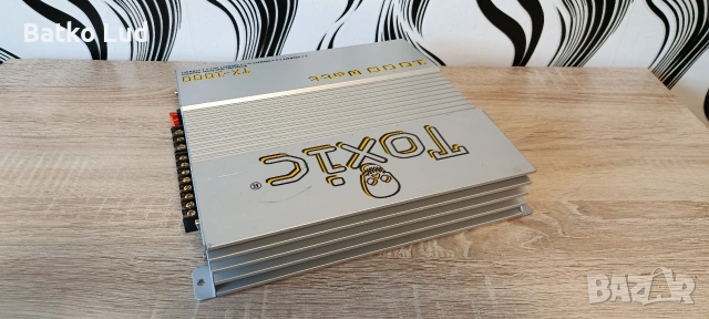 Усилвател Toxic TX-1000, снимка 8 - Ресийвъри, усилватели, смесителни пултове - 53977103