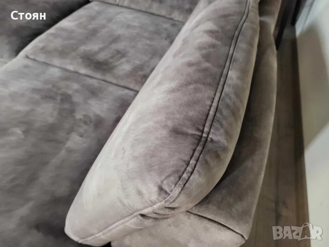 ПРОМОЦИЯ!!! Кафяв ъглов диван от плат LS701521, снимка 7 - Дивани и мека мебел - 52837751