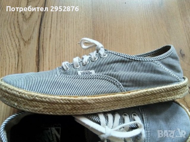 Дамски еспадрили Vans , снимка 3 - Други - 45671707