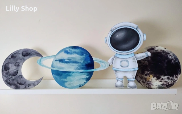 Покани, банер за рожден ден, Космос  / Space, снимка 12 - Декорация - 53185793