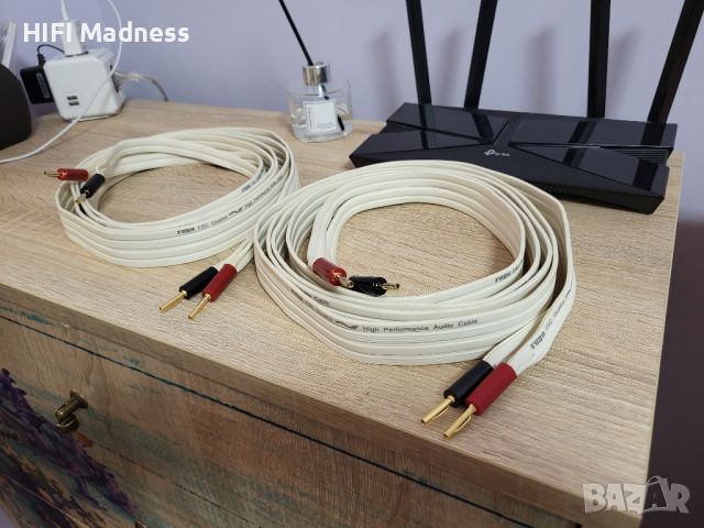 Rega FSC Quattro Bi-wire Speaker Cable / Кабели за тонколони, снимка 2 - Тонколони - 46060596