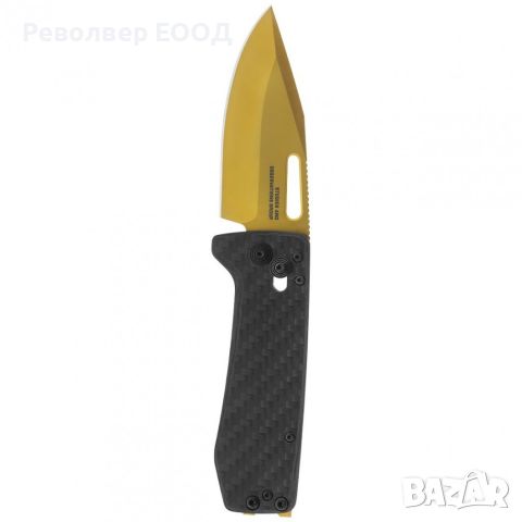 Сгъваем нож SOG Ultra XR, в цвят Carbon/Gold - 7,1 см, снимка 3 - Ножове - 45268176