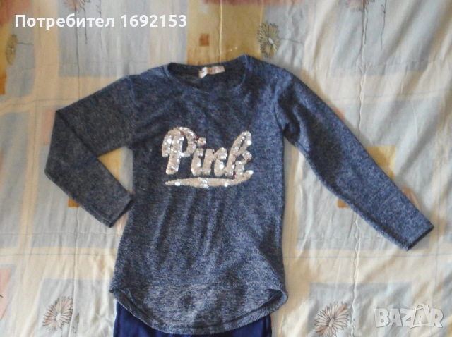 Детски пуловер и блуза , снимка 2 - Детски пуловери и жилетки - 25455498