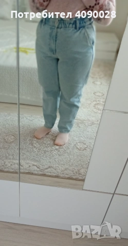 Сини дънки с ластик Sinsay , снимка 3 - Дънки - 53256015