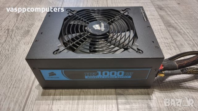 Захранване Corsair HX1000 – 80 PLUS - 1000W, снимка 3 - Захранвания и кутии - 45857268