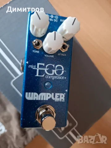 Wampler mini EGO Compressor за ел. китара, снимка 2 - Китари - 49323422