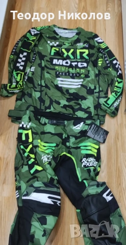 FXR-мотокрос екип🔥, снимка 3 - Спортни дрехи, екипи - 53762096