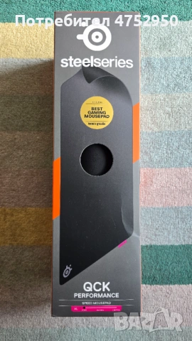 Геймърски пад SteelSeries, QCK Performance, снимка 2 - Клавиатури и мишки - 53692223
