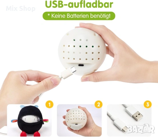 Нова бебешка плюшена играчка HAHALAND , снимка 9 - Други - 53869794