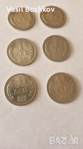 1 лев от 1981г.