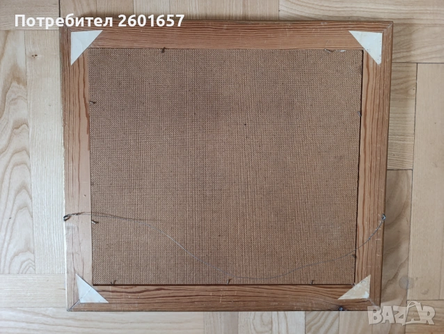 Красива маслена картина, подписана., снимка 5 - Картини - 53712373