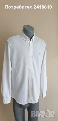 POLO Ralph Lauren FeatherWeight Mesh Pique Cotton Mens Size M НОВО!ОРИГИНАЛ! Мъжка Риза!, снимка 4 - Ризи - 46010234