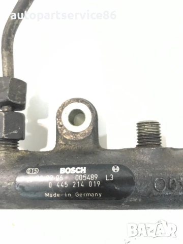 Горивна рейка Bosch за Peugeot Boxer 2.2 HDi (2002-2006) 0445214019, снимка 3 - Части - 53796943