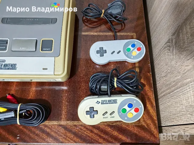 Nintendo SNES пълен комплект , снимка 3 - Nintendo конзоли - 49090958