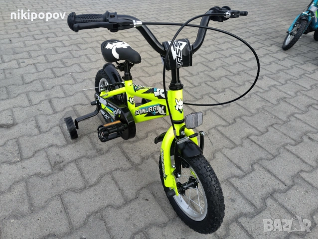 PASSATI Велосипед 12" SAMURAJ жълт, снимка 4 - Велосипеди - 53531790