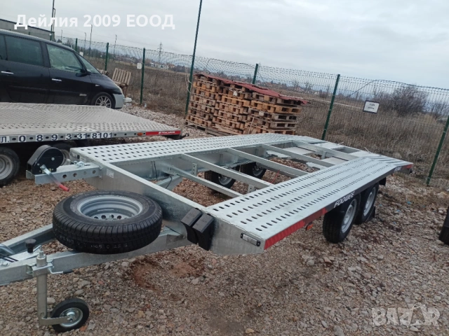 Платформа 5.00м. / 2.10м./ 2700кг. / ПОД НАЕМ, снимка 2 - Ремаркета - 53384339