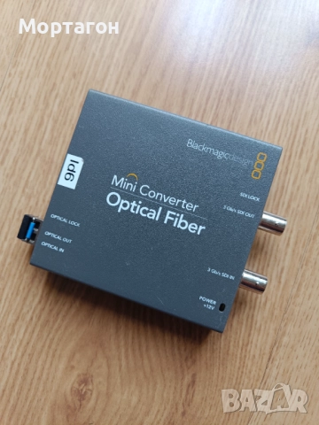 Мини-конвертор Optical Fiber Blackmagic Design, снимка 2 - Чанти, стативи, аксесоари - 51678890