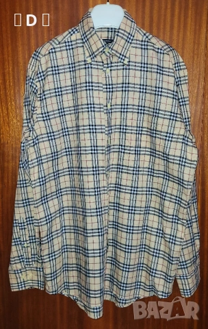 BURBERRY оригинална мъжка риза М-Л, снимка 2 - Ризи - 53566393