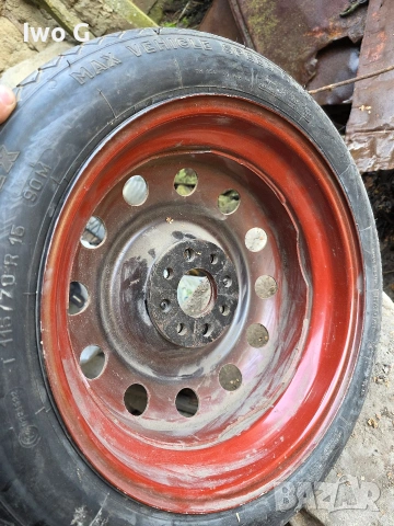 Резервна гума ПАТЕРИЦА 15 цола 4х98 за Fiat, Lancia, Alfa Romeo, снимка 5 - Гуми и джанти - 54009145