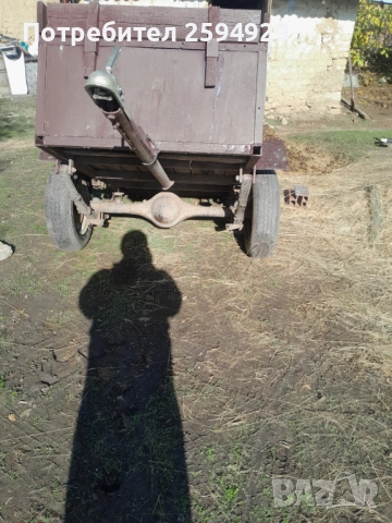 ремарке за фреза и за лека кола или трактор, снимка 4 - За селскостопански - 52400527