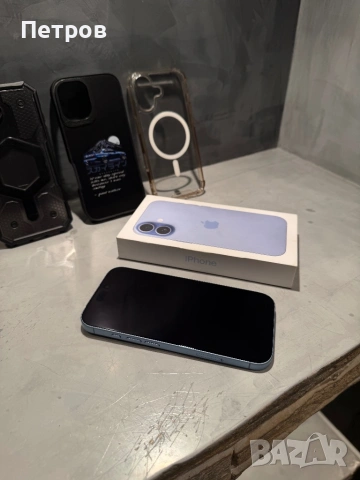 КАТО ЧИСТО НОВ Iphone 17 Mist Blue + калъфи, снимка 6 - Apple iPhone - 54152959