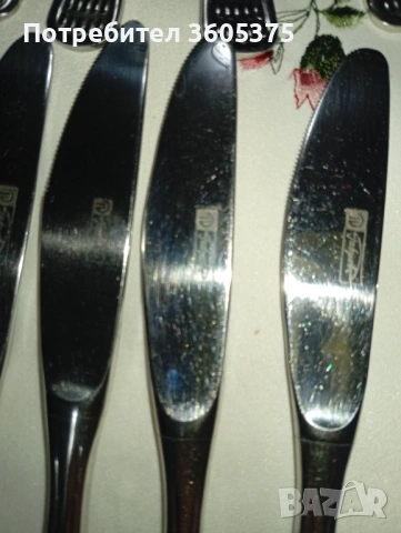 Прибори за хранене на завод Петко Денев, снимка 4 - Прибори за хранене, готвене и сервиране - 53304478