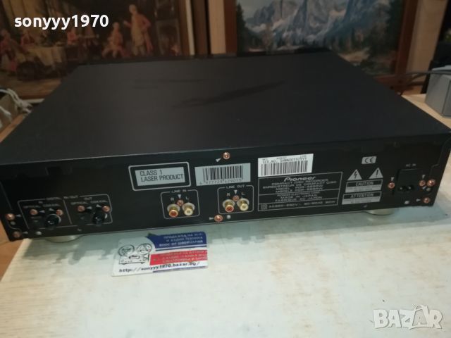 PIONEER PDR-555RW CD RECORDER-MADE IN JAPAN 2705241146, снимка 16 - Ресийвъри, усилватели, смесителни пултове - 45927713