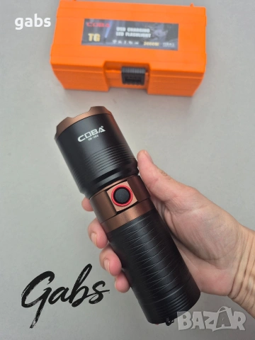 Мощен LASER LED фенер COBA CB-X53,2000м в пластмасова кутия, снимка 11 - Къмпинг осветление - 52479922