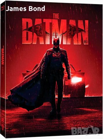 Блу Рей (Blu Ray) Батман (The Batman) Steelbook (2 диска) с БГ субтитри  , снимка 1 - Blu-Ray филми - 23168853
