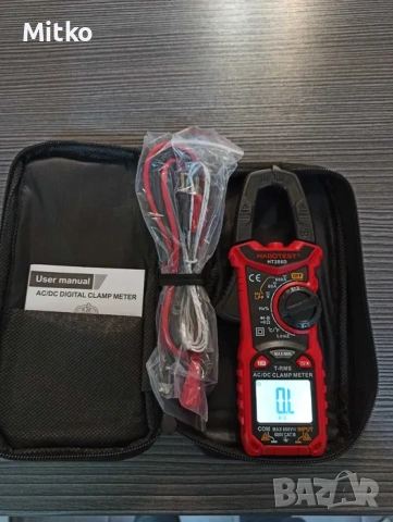 Цифрови амперклещи за AC/DC ток