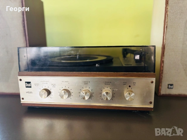 Dual HS 25 Грамофон с две колони, снимка 13 - Грамофони - 53784597