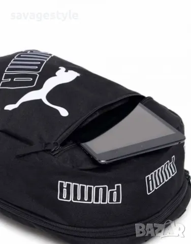 Раница PUMA Phase II Backpack Black/White, снимка 5 - Раници - 49203132