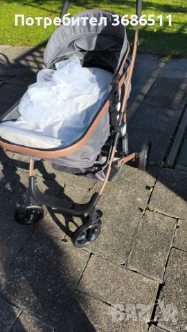 Нова бебешка количка, снимка 3 - Детски колички - 52236325