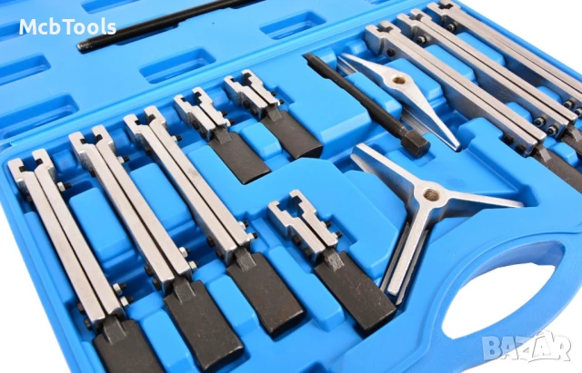 Комплект скоби за избиване на лагери 13 части HAWEK, снимка 4 - Други инструменти - 51123995