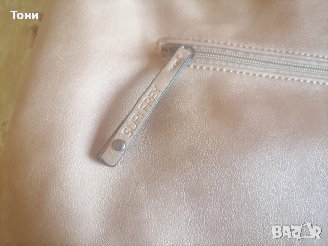 SURI FREY Оригинал Нова Кожена Дамска Чанта , снимка 4 - Чанти - 53729434