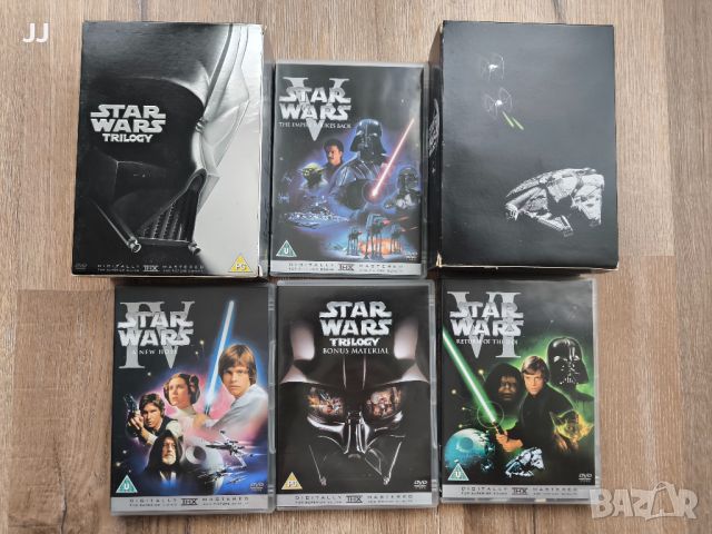 Star Wars Original Trilogy DVD 2 PAL, снимка 4 - DVD филми - 45371613